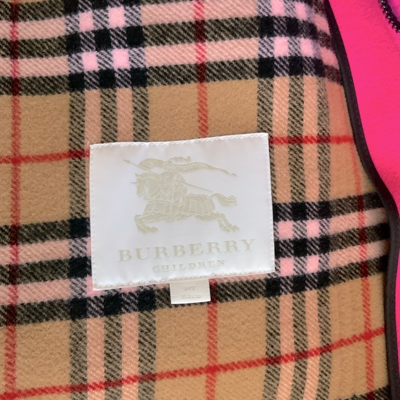BURBERRY Designer Girls' Peacoat - Picture 4 of 6